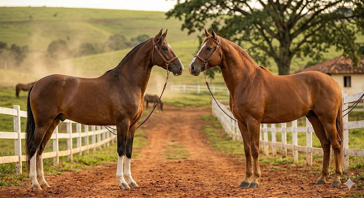 Diferença entre Mangalarga e Mangalarga Marchador: entenda antes de comprar