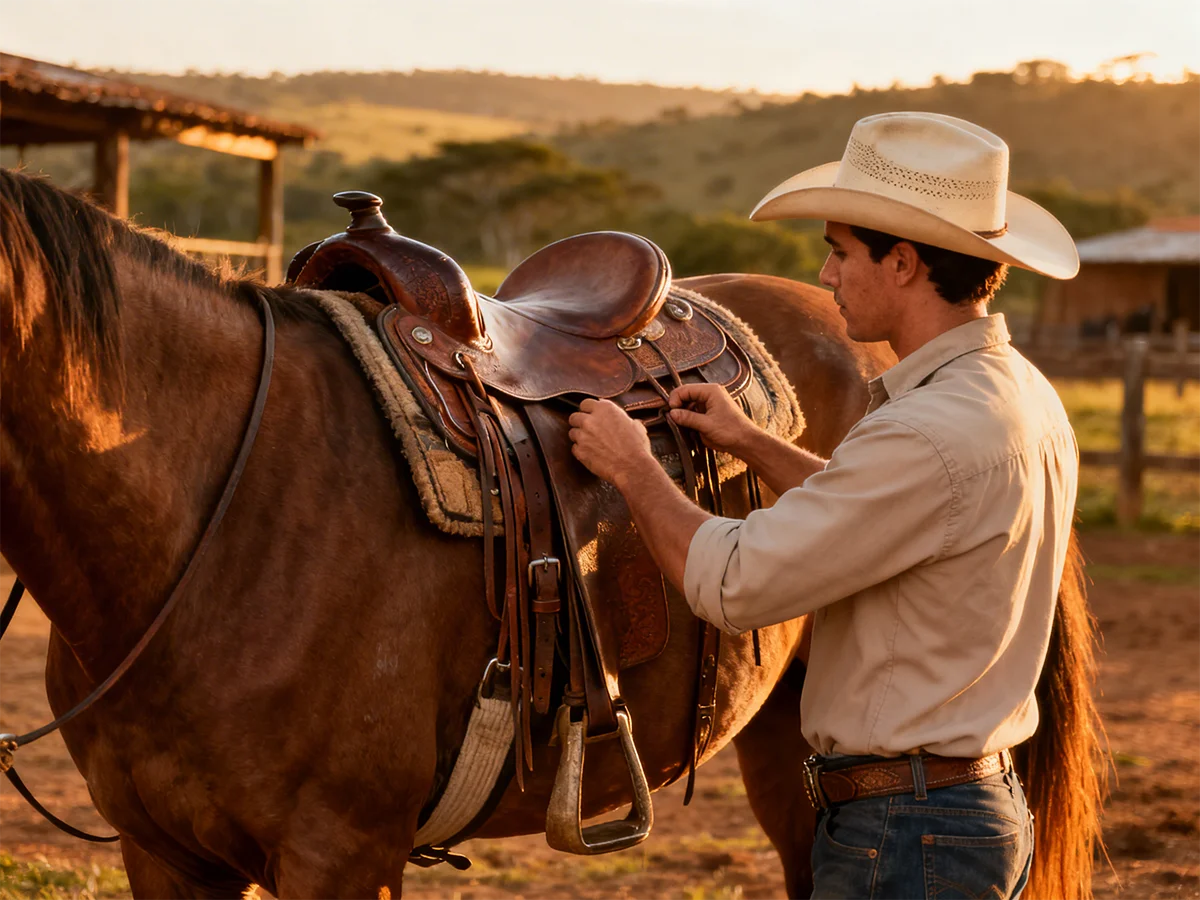 Como preparar seu cavalo para uma cavalgada longa
