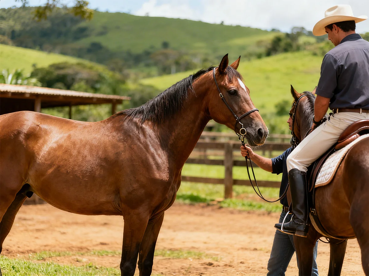 Como saber se um cavalo está saudável antes de comprar ou montar