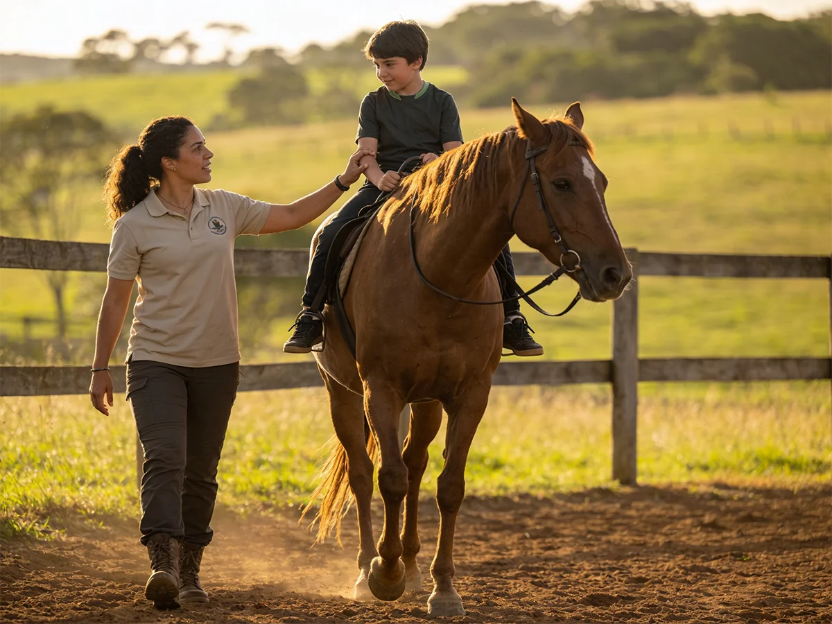 Terapias com cavalos: muito além da equoterapia