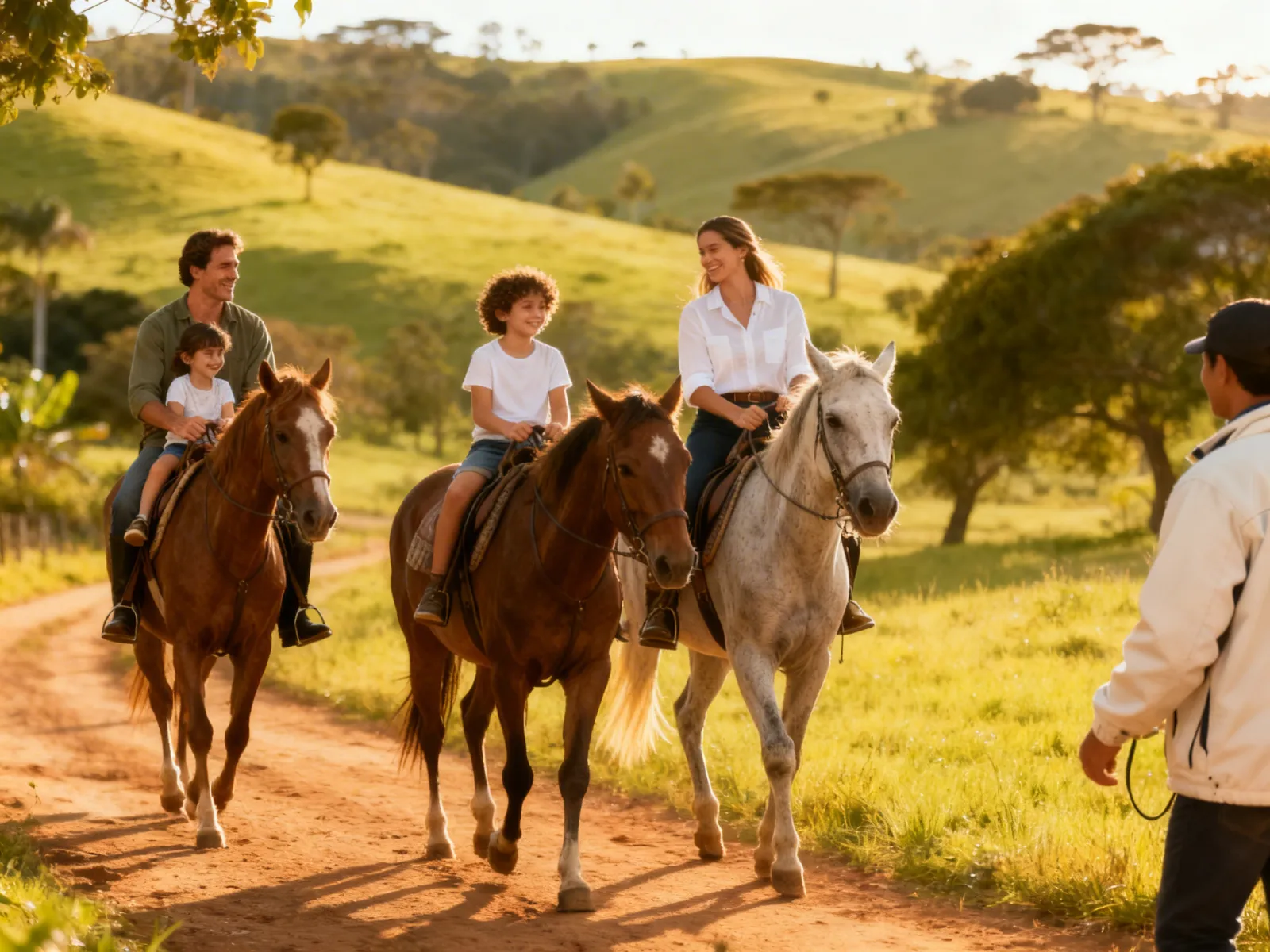 Passeio a Cavalo em Meio à Natureza
